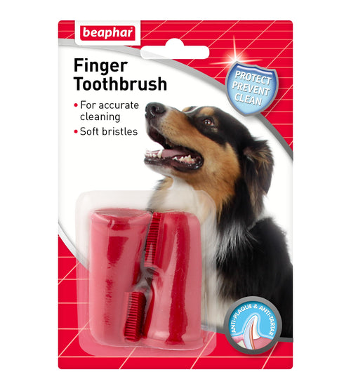 Vingertandenborstel 2 stuks