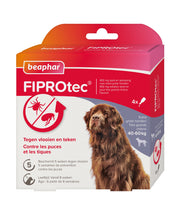 FIPROtec hond 40-60kg 4 pipetten tegen vlooien en teken