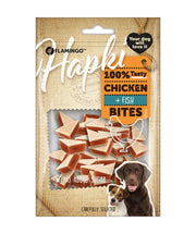 Snack Hapki Blokjes met kip & Vis 85 gram