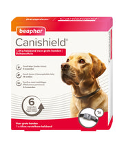 Vlooienband en tekenband Canishield hond groot