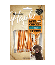 Snack Hapki Strips met kip & vis 85 gram