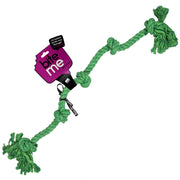 floss' speeltouw 5 knopen Groen XXXXXL 120 cm.