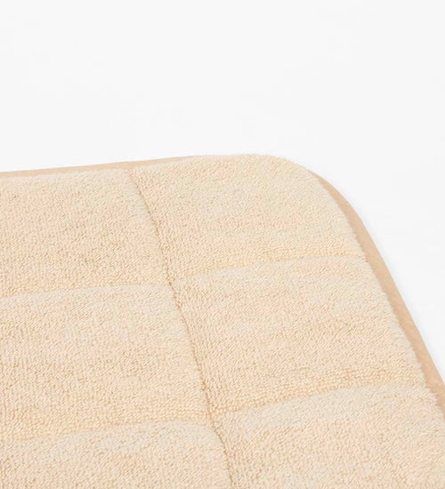 Badmat 80 x 60 cm Beige