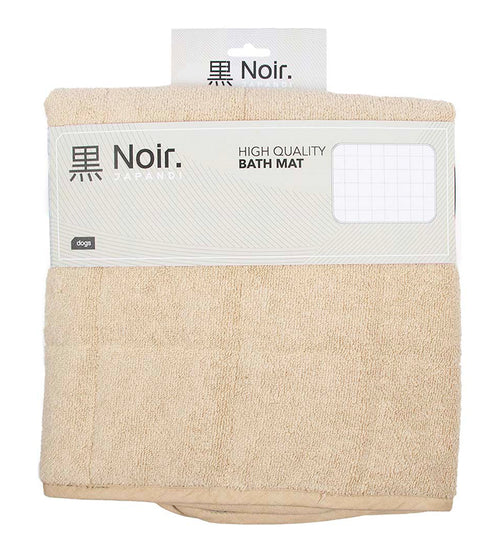 Badmat 80 x 60 cm Beige