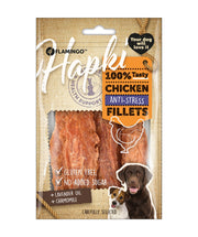 Snack Hapki Strips met kip Anti-stress 85 gram