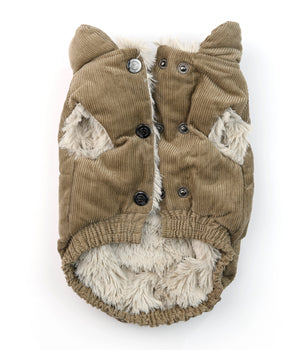 Hondenjas 51 Velours beige