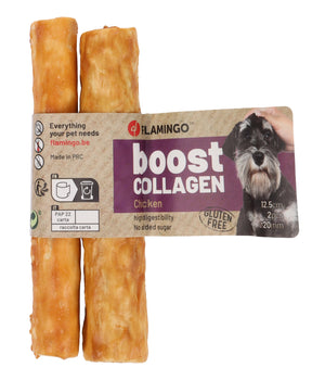 Snack Boost Staafjes met kip & collageen 12,5cm - 50g - ∅ 20mm