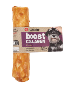 Snack Boost Staafjes met kip & collageen 12,5cm - 50g - ∅ 25mm per stuk