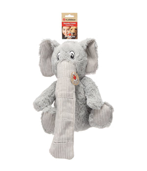 Hondenknuffel Hida zittende olifant grijs 25x18x34CM