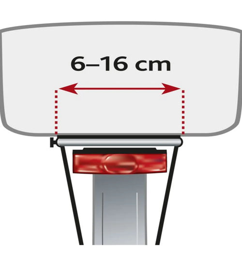 Fietsmand voor bagagedrager, EVA, 29 × 42 × 48 cm, zwart