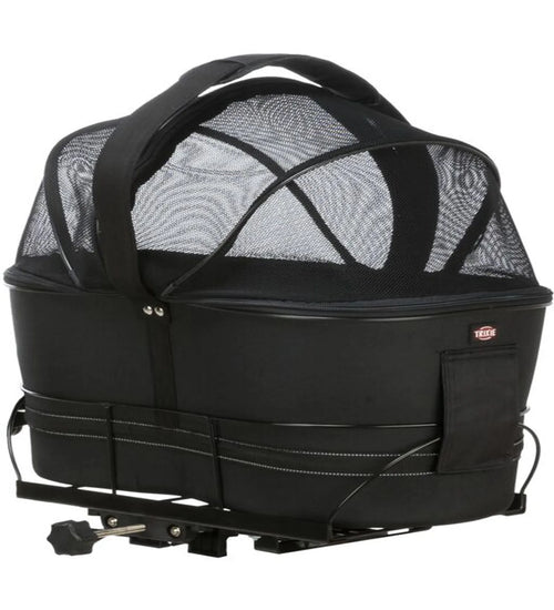 Fietsmand voor bagagedrager, EVA, 29 × 42 × 48 cm, zwart