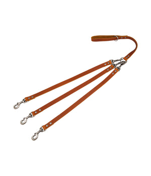 Hondenriem country leer koppellijn 20 mm x 60 cm