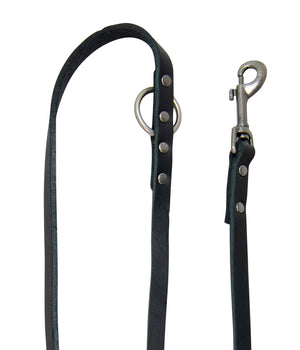Hondenriem country leer handenvrij 20 mm x 200 cm