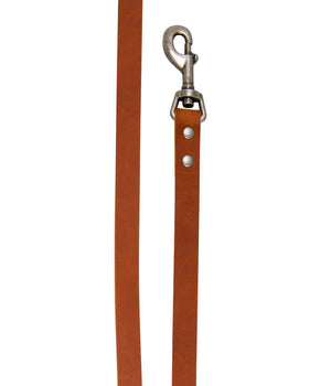 Hondenriem country leer koppellijn 20 mm x 60 cm