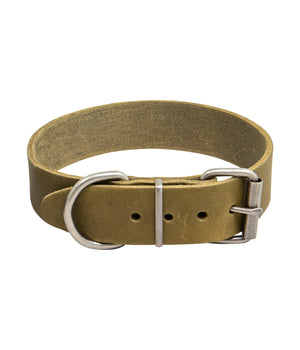 Hondenhalsband country leer 40 mm x 47-55 cm