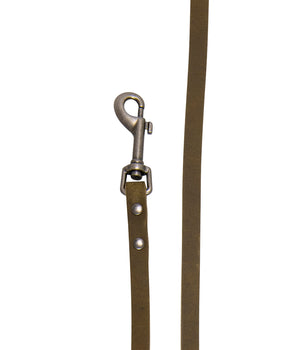 Hondenriem country leer koppellijn 12 mm x 60 cm