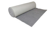 Vetbed per strekkende meter met antislip 150cm breed grijs