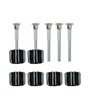 Set 5 stuks slotbout met vleugelmoer voor Nomad transportbox