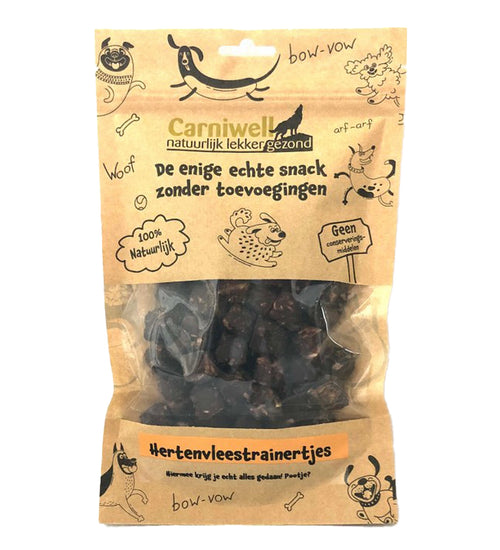 Hondenbeloningsnoepjes Hertenvleestrainertjes 140 gram