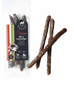 Honden Droge Worst Salamini – Heerlijke Vleessnack voor Jouw Hond