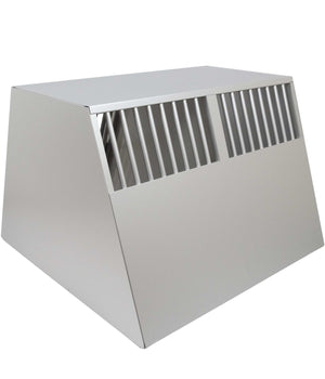 Maatwerk Aluminium Autobench Schuin 2-Vaks met matten en spijlen in de achterwand