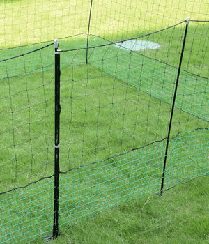 Mobiele omheining met poort 24 meter x 112 cm hoog