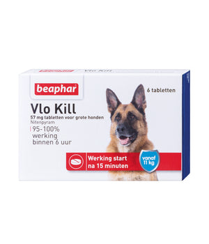 Vlo Kill hond vanaf 11kg 6 tabletten
