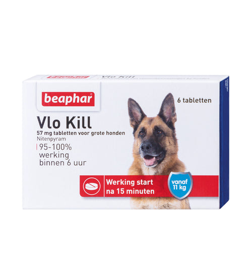 Vlo Kill hond vanaf 11kg 6 tabletten
