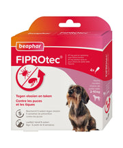 FIPROtec hond 2-10kg  4 pipetten tegen vlooien en teken