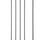 Zwart extra paneel 33 cm