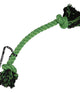 FlossTouw met 2 knopen groot 95 cm groen robuust