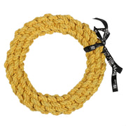 Da-chain gevlochten ring Geel