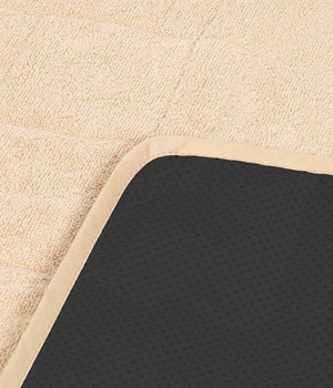 Badmat 80 x 60 cm Beige