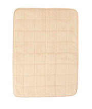 Badmat 80 x 60 cm Beige