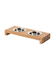 Voerbak / Drinkbak  51 Double Teak