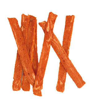Snack Hapki Strips met kip & met rund 85 gram