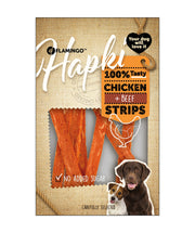 Snack Hapki Strips met kip & met rund 85 gram