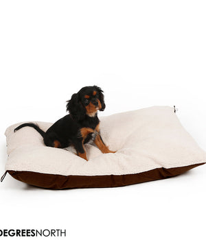 Hondenkussen 51 Sheep Pillow Beige/Brown 100x70x8