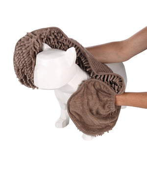 Hondenhanddoek Pakka Taupe 80x30x2,5 cm