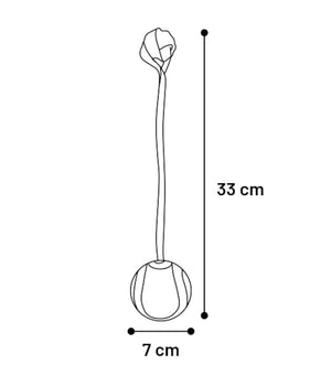 Trektouw met bal Juru 33x7x7 cm
