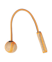Hondenspeelgoed Juru trektouw+bal+rol reflecterend oranje 59x7x7CM