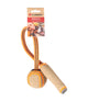 Hondenspeelgoed Juru trektouw+bal+rol reflecterend oranje 59x7x7CM