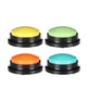 Karo audioknop opneembaar 8,8cm diam. Diverse kleuren assorti