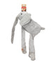 Hondenknuffel Hida Olifant grijs 32x41x55CM