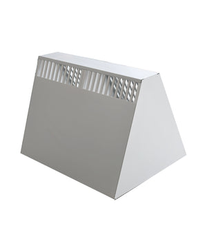 Autobench schuin dubbel aluminium gebruikt 81x92x70 cm