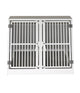 Autobench schuin dubbel aluminium gebruikt 81x92x70 cm
