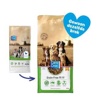 Hondenvoer Grain Free hondenbrokken