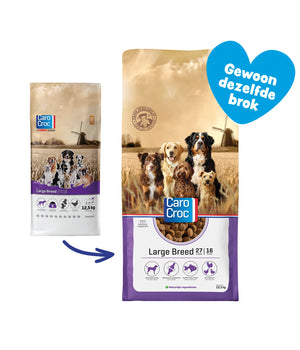Hondenvoer large breed hondenbrokken voor grote rassen