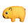 Wombat Geel - 21,5 cm