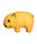 Wombat Geel - 21,5 cm